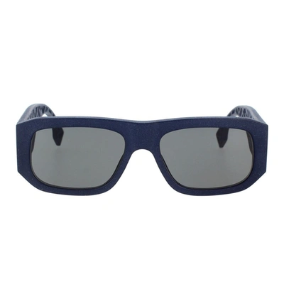 Shop Fendi Sunglasses In Blue