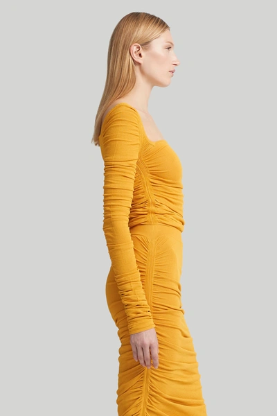 Shop Altuzarra 'asgard' Sweater In Bright Saffron