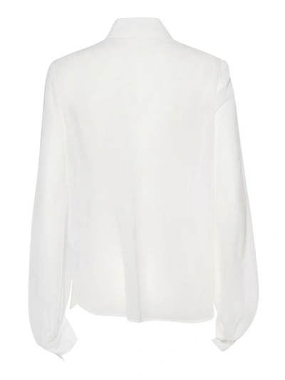 P.a.r.o.s.h Parosh Technical Fabric Shirt In White