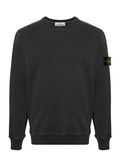 Shop Stone Island Sweaters Anthracite