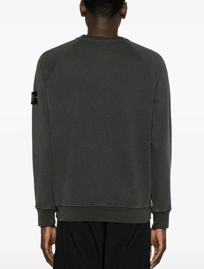 Shop Stone Island Sweaters Anthracite