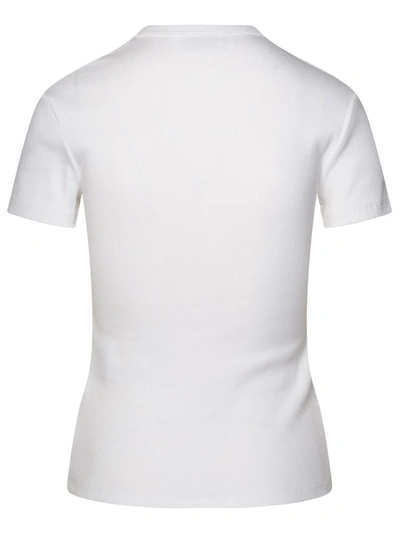 Shop Off-white White Cotton T-shirt