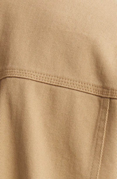 Shop Wit & Wisdom Cotton Twill Utility Jacket In Vintage Walnut