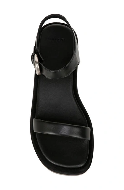 Shop Vince Heloise Ankle Strap Platform Sandal In Black
