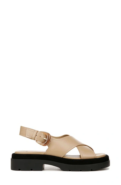 Shop Vince Helena Slingback Sandal In Dune