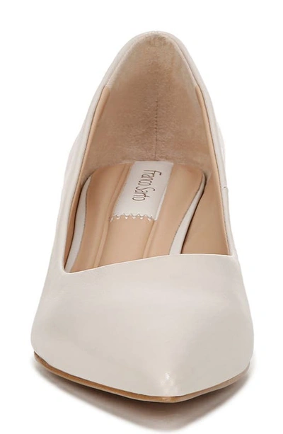 Franco Sarto Racer Pointed Toe Pump In Putty