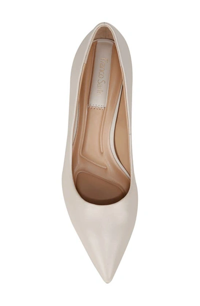 Franco Sarto Racer Pointed Toe Pump In Putty