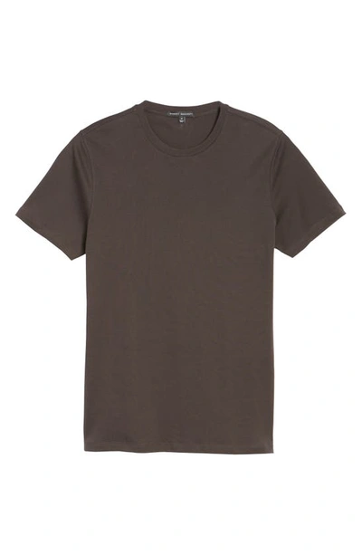 Shop Robert Barakett Georgia Pima Cotton T-shirt In Dark Turkish Coffee