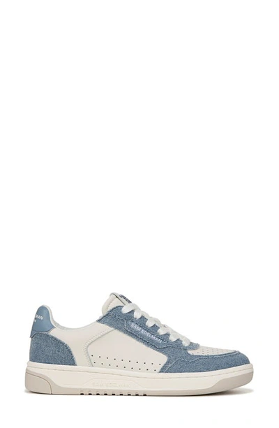 Shop Sam Edelman Harper Sneaker In Sugar/ Montrose Blue