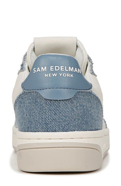 Shop Sam Edelman Harper Sneaker In Sugar/ Montrose Blue