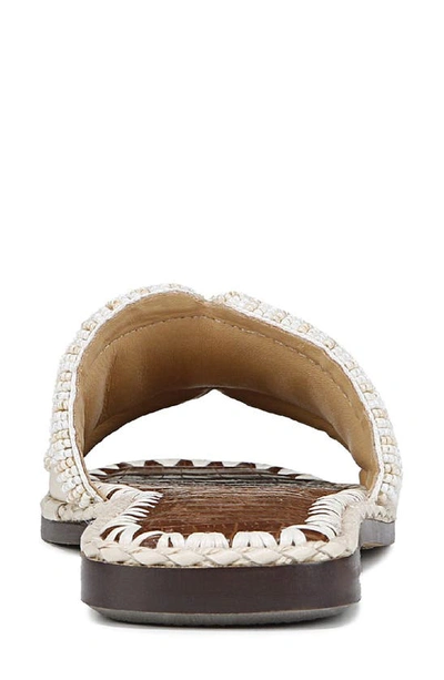 Shop Sam Edelman Fitz Slide Sandal In Ivory