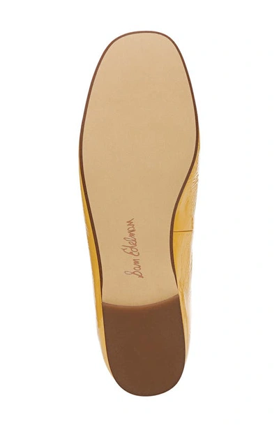 Shop Sam Edelman Ari Ballet Flat In Sunflower