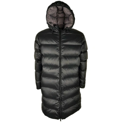 Shop Centogrammi Black Nylon Jackets & Coat