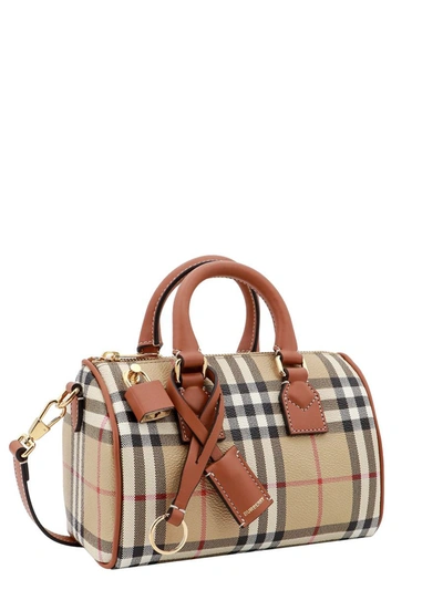 Shop Burberry Bowling In Beige