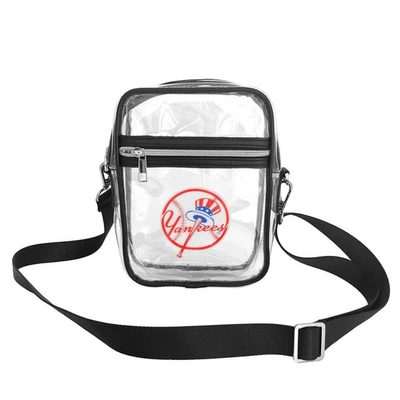 Shop Logo Brands New York Yankees Mini Clear Crossbody Bag In Navy