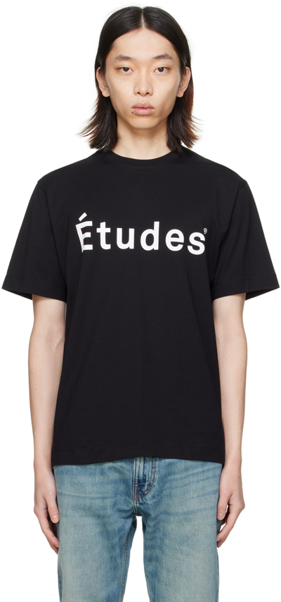 Shop Etudes Studio Black Wonder T-shirt