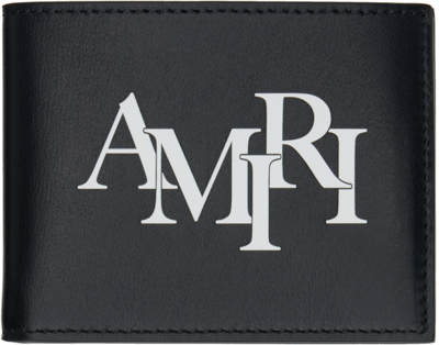 Shop Amiri Black Staggered Wallet