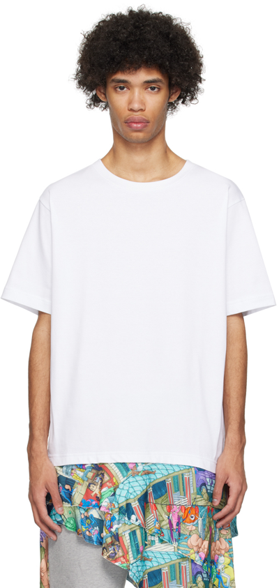 Shop Members Of The Rage White Bandana T-shirt In Optic White