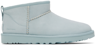 Shop Madhappy Blue Ugg Edition Ultra Mini Boots In Snow