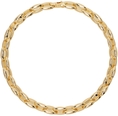 Shop Anine Bing Gold Oval Link Necklace