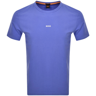 Shop Boss Casual Boss Tchup Logo T Shirt Purple