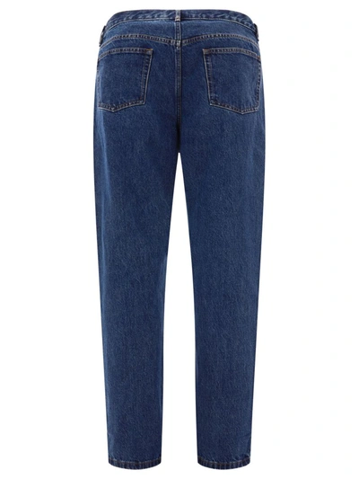 Shop Apc A.p.c. "relaxed" Jeans In Blue