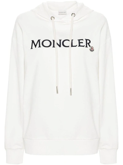 Shop Moncler Sweaters White