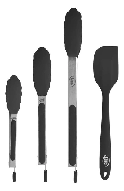 Kaluns Tong 4-piece Set In Black