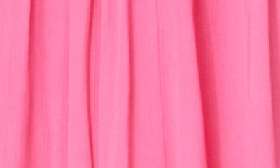 By Design Sasha Crinkle Maxi Dress In Shocking Pink