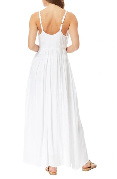 Shop By Design Sasha Crinkle Maxi Dress In White