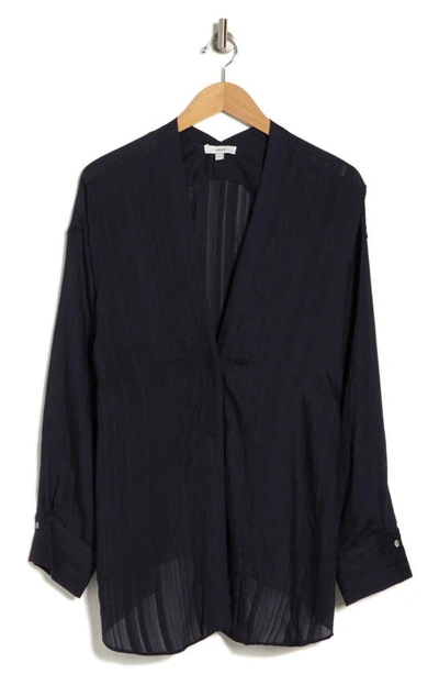 Vince Drapey Blouse In Coastal