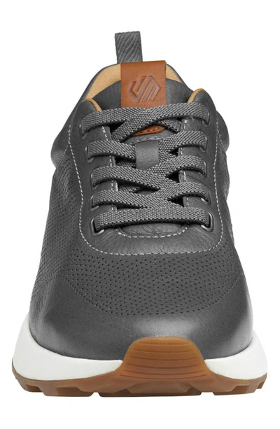 Shop Johnston & Murphy Kinnon Jogger Sneaker In Gray