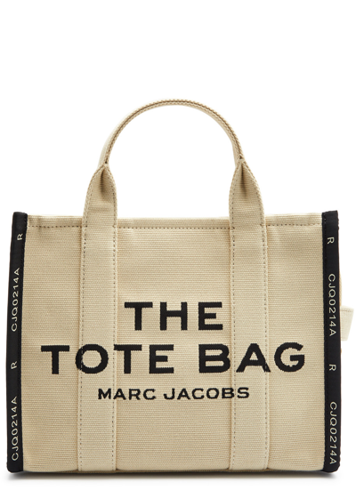 Shop Marc Jacobs The Tote Medium Canvas Tote In Cream