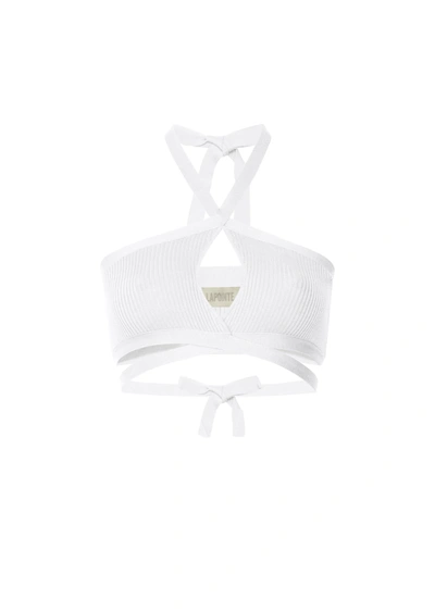 Lapointe Wool Criss Cross Halter