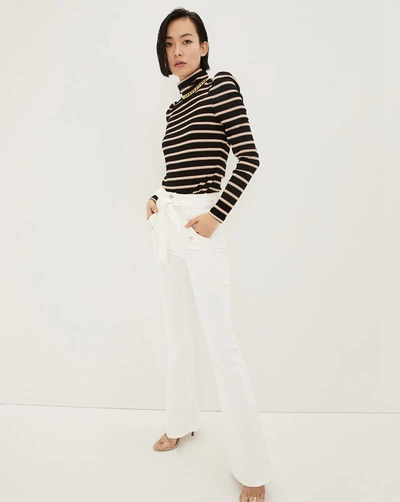 Shop Veronica Beard Giselle Skinny-flare Jean In White