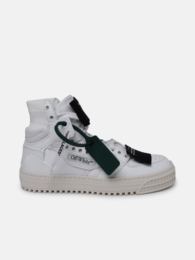 Shop Off-white Off Court 3.0 Sneakers In White Leather And Fabric Blend