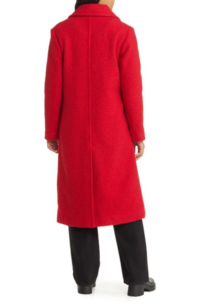 Bcbgeneration Longline Coat In True Red