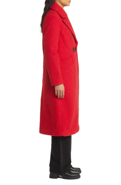 Bcbgeneration Longline Coat In True Red