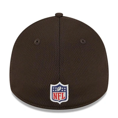 Shop New Era Brown Cleveland Browns 2023 Nfl Training Camp 39thirty Flex Fit Hat