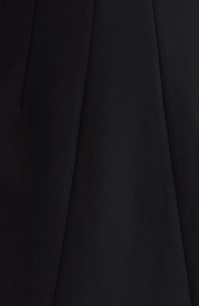 Shop French Connection Whisper Flutter Sleeve Minidress In Blackout