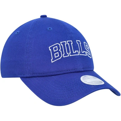 Shop New Era Royal Buffalo Bills Collegiate 9twenty Adjustable Hat