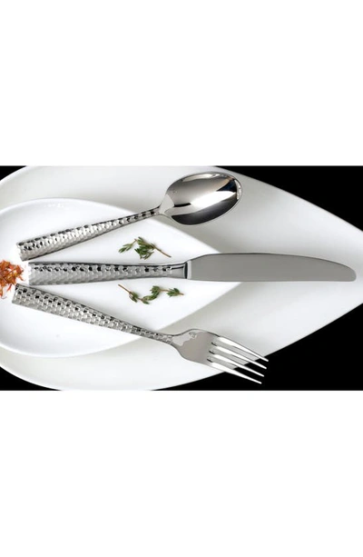 Shop Fortessa Lucca 5-piece Place Setting In Silver