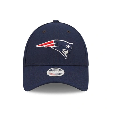 Shop New Era Navy New England Patriots Simple 9forty Adjustable Hat