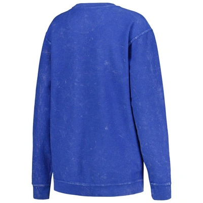 Shop G-iii 4her By Carl Banks Royal Los Angeles Rams Comfy Cord Pullover Sweatshirt