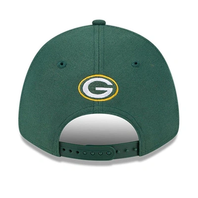 Shop New Era Green Green Bay Packers 2023 Nfl Draft 9forty Adjustable Hat