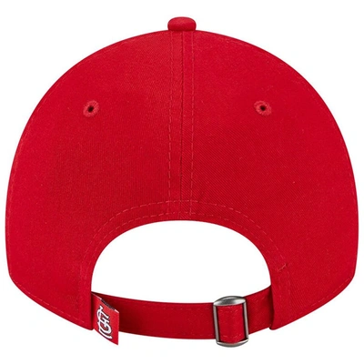 Shop New Era Red St. Louis Cardinals Shoutout 9twenty Adjustable Hat