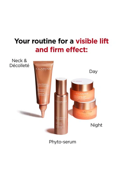 Clarins Extra-firming Day Wrinkle Control Firming Cream For All Skin Types 1.7 Oz.