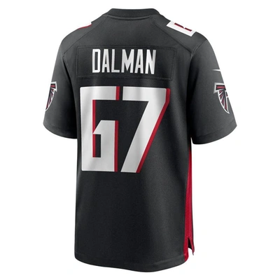 Shop Nike Drew Dalman Black Atlanta Falcons Game Jersey