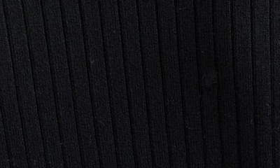 Shop Carolina Herrera Embellished Collar Rib Wool Sweater In Black
