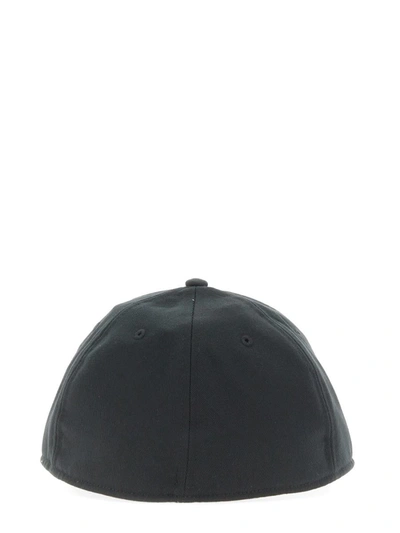 Shop Canada Goose Cg Tonal Logo Baseball Hat In Black